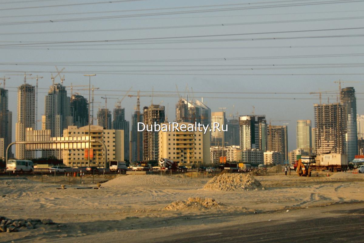 Grandiose construction in Dubai Marina